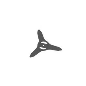 Pellenc 320 three prong trident blade